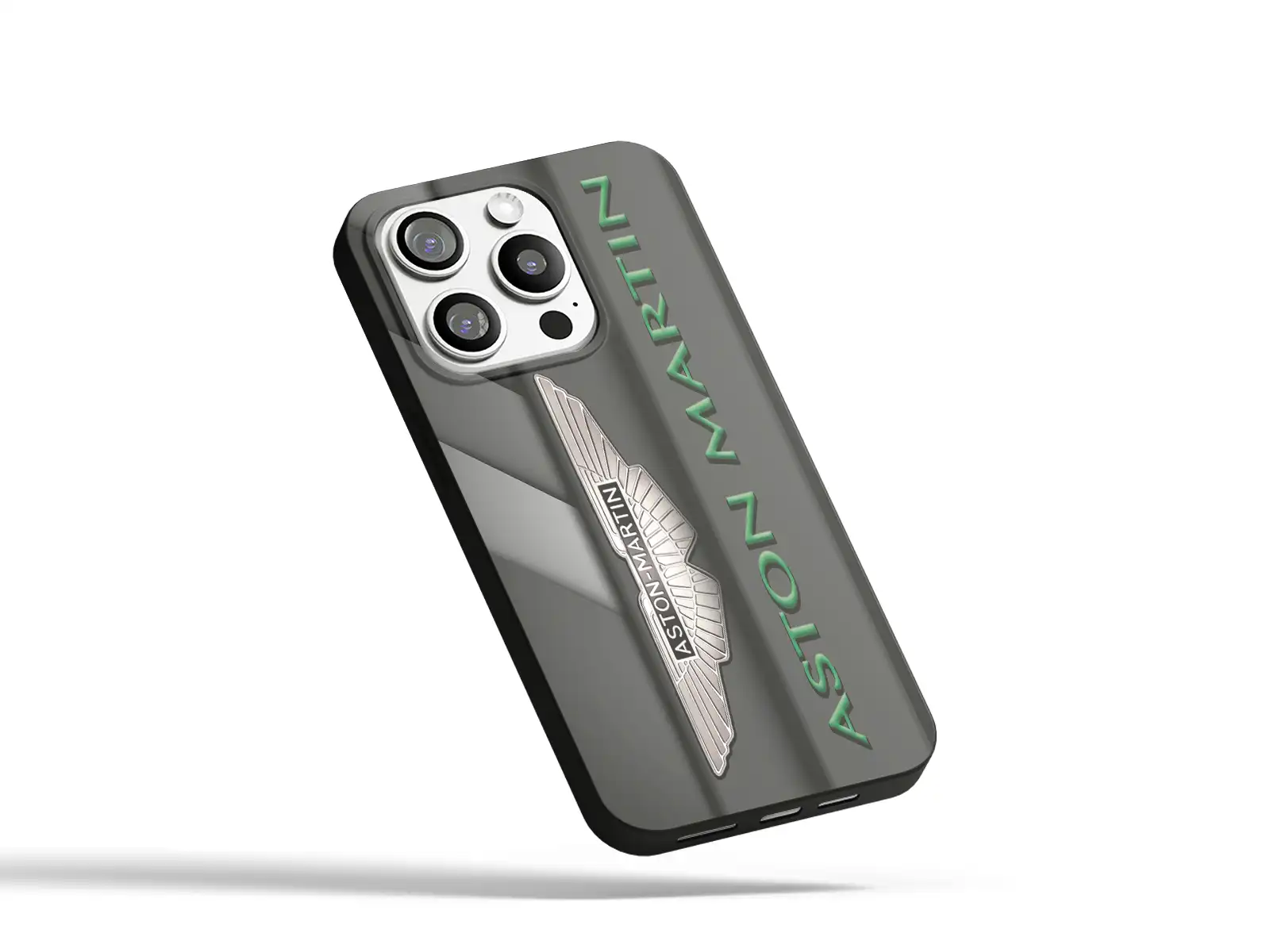 Aston Martin Cover Cellulare Look da Corsa Drift